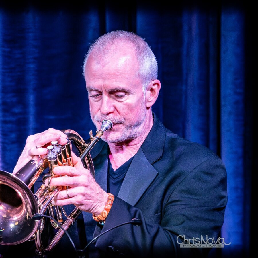 Jason Chapman performing live on trumpet and flugelhorn for What the World Needs Now